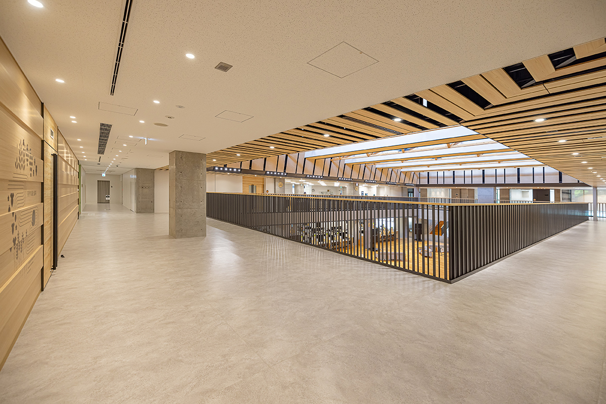 市役所 通路・市議会議場│シート・カーペットタイル