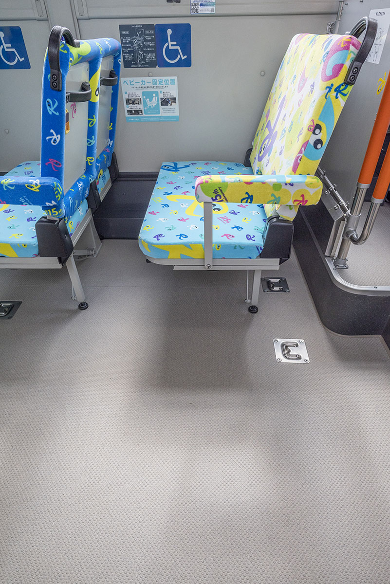 路線バス 車両床材│シート