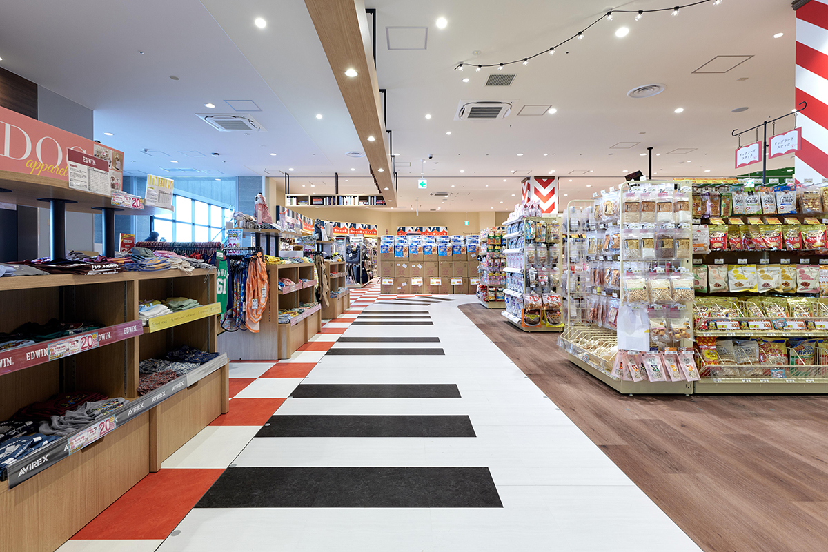 ペットショップ 店内・通路│タイル・シート