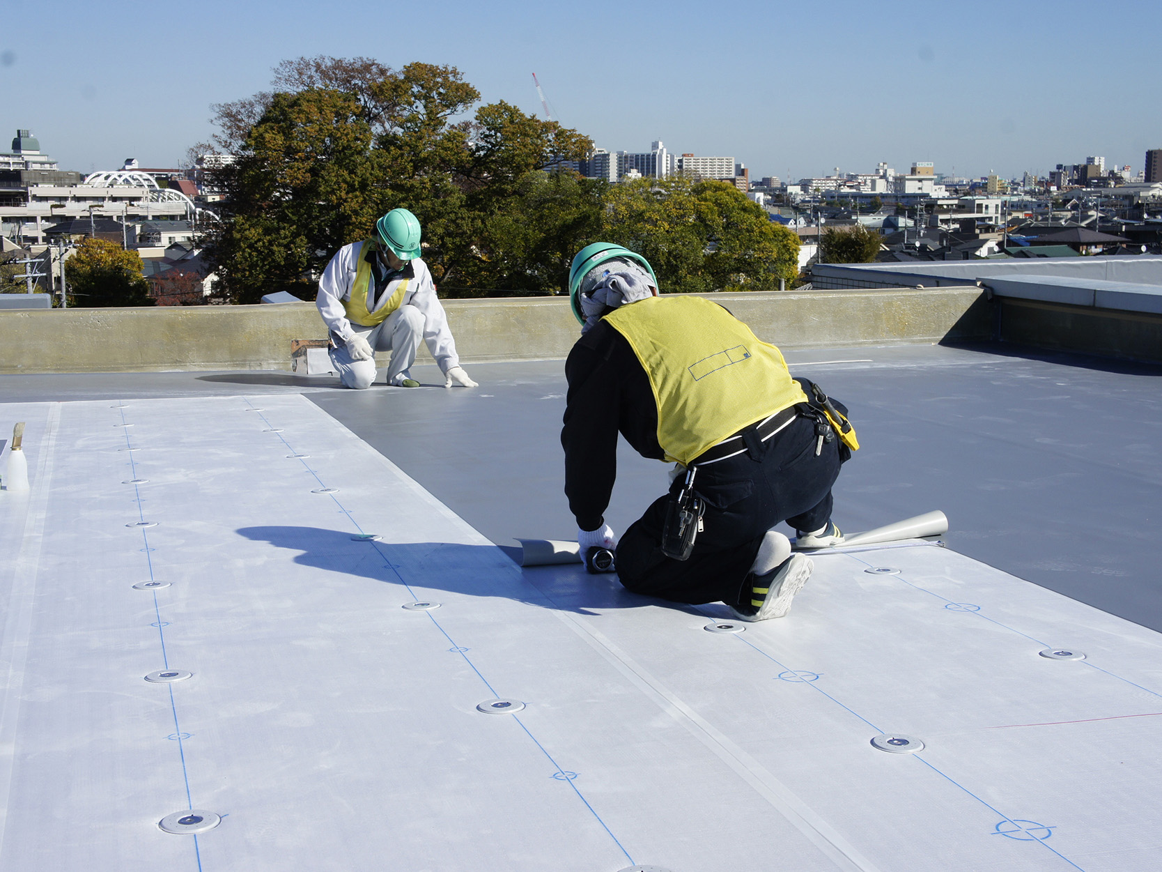 塩ビシート防水