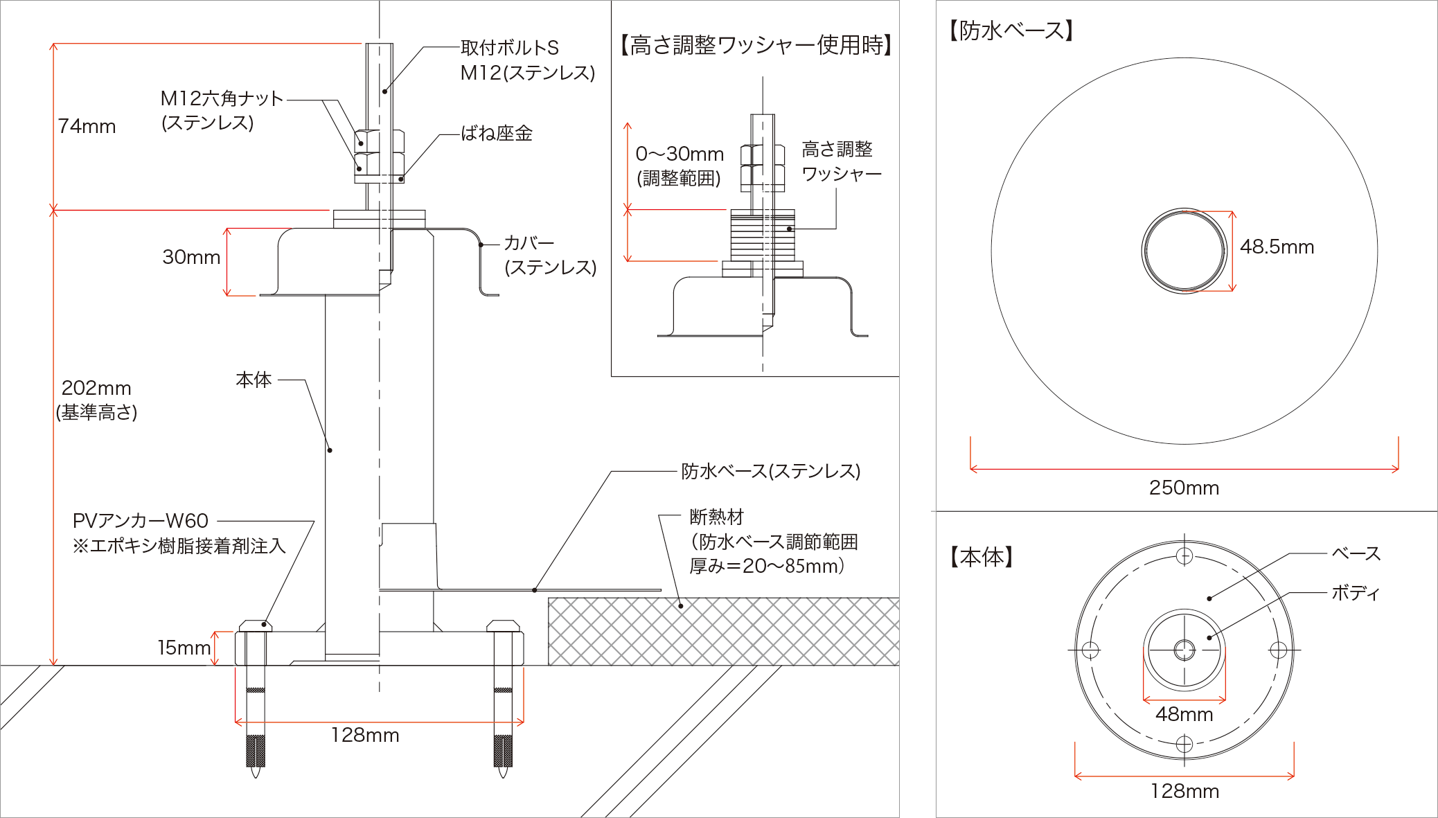 部材寸法